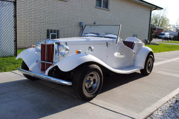 1952 mg td fiber replica classic car 2000 cc ford fiber fab body