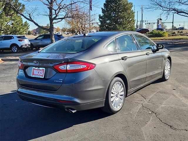 2016 ford fusion hybrid se