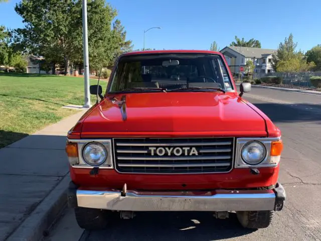 no reserve 1984 toyota landcruiser fj60 excellent condition daily driver no rust