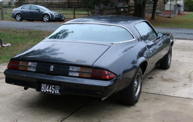 1979 chevrolet camaro berlinetta 5.0l 305 2bbl v8
