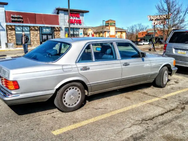 mint condition 1986 mercedes-benz 420sel 70k original miles