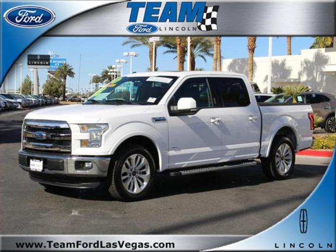 2015 ford f-150 lariat 4x2 lariat 4dr supercrew 5.5 ft. sb for sale in las vegas, nevada