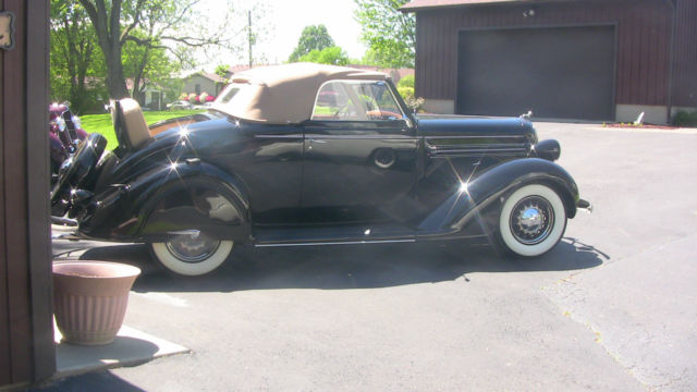 1936 dodge d2 rumble seat convertible coupe
