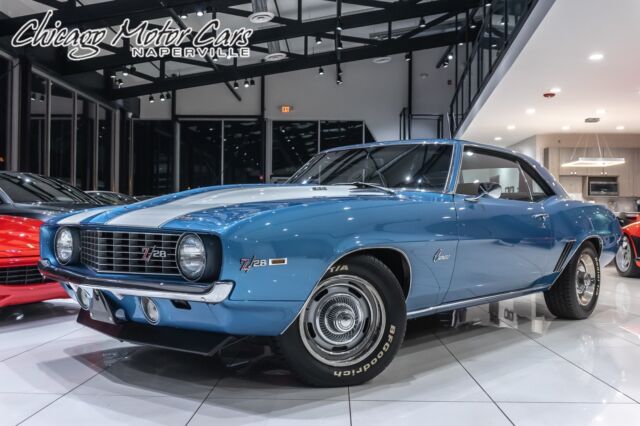 1969 chevrolet camaro z/28 4-spd x33 coupe *#s matching +crossram* 302ci v8 engi