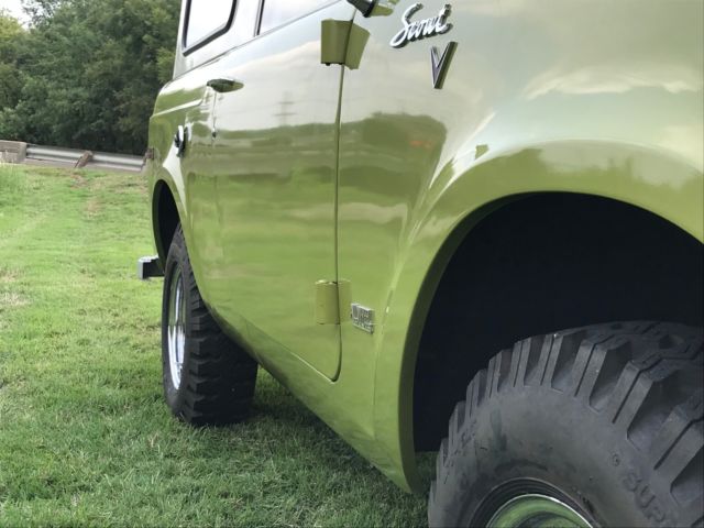 1969 international scout 800a v8 4sp no reserve