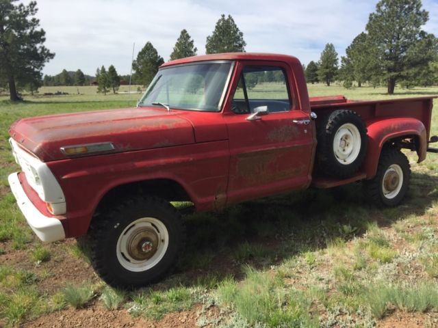 1969 ford f100 4x4 stepside
