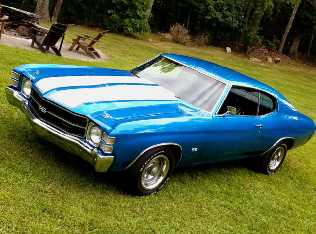1971 chevrolet chevelle ss super sport trim, 350, auto console, 12 bolt hot rod