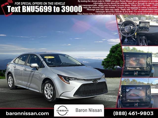 2021 toyota corolla le