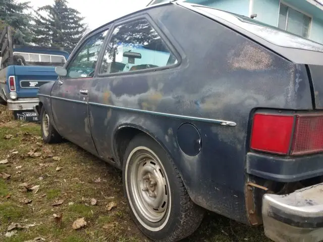1981 chevy chevette scooter hatchback 2-door 1.6 l