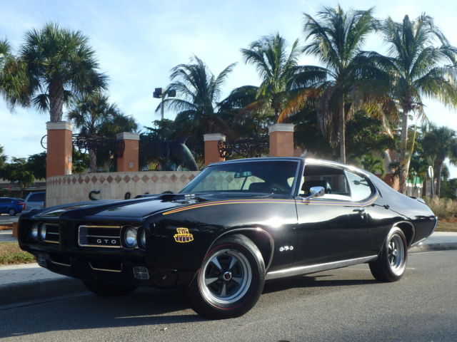 69 pontiac gto 242 4-speed ac ram air (judge badging) *3 year restoration*