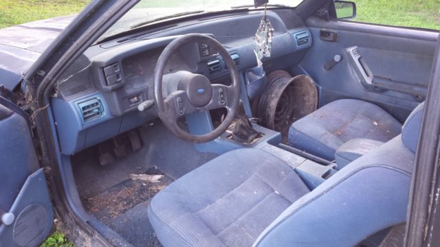 1987 ford mustang lx hatchback 2-door 2.3l