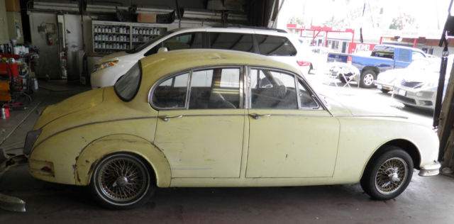 1963 jaguar 3.8 mk ii california rust free sedan automatic barn find mk 2