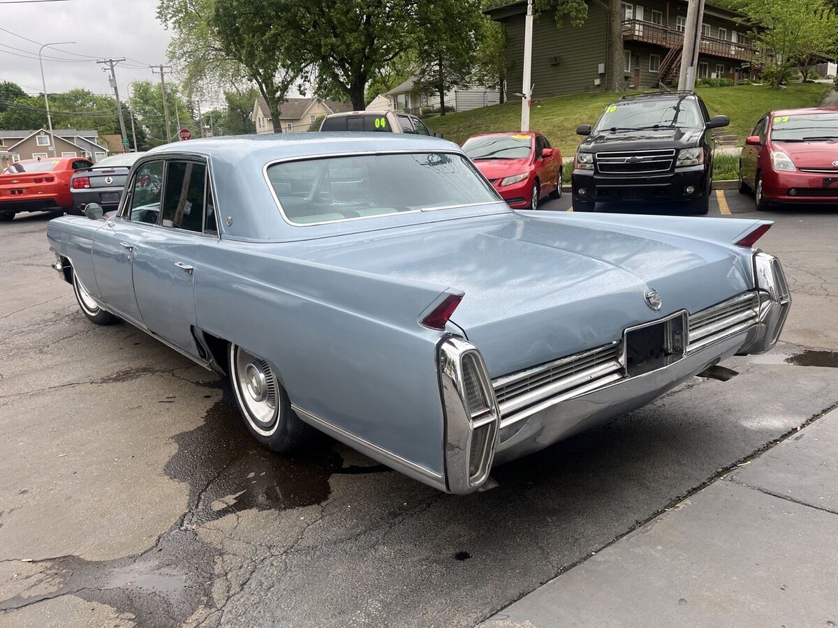1964 cadillac fleetwood blue 60 series