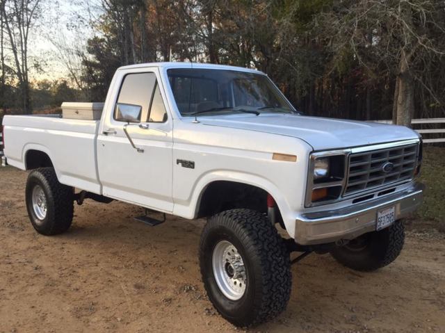 ford f-250 4x4 regular cab long bed