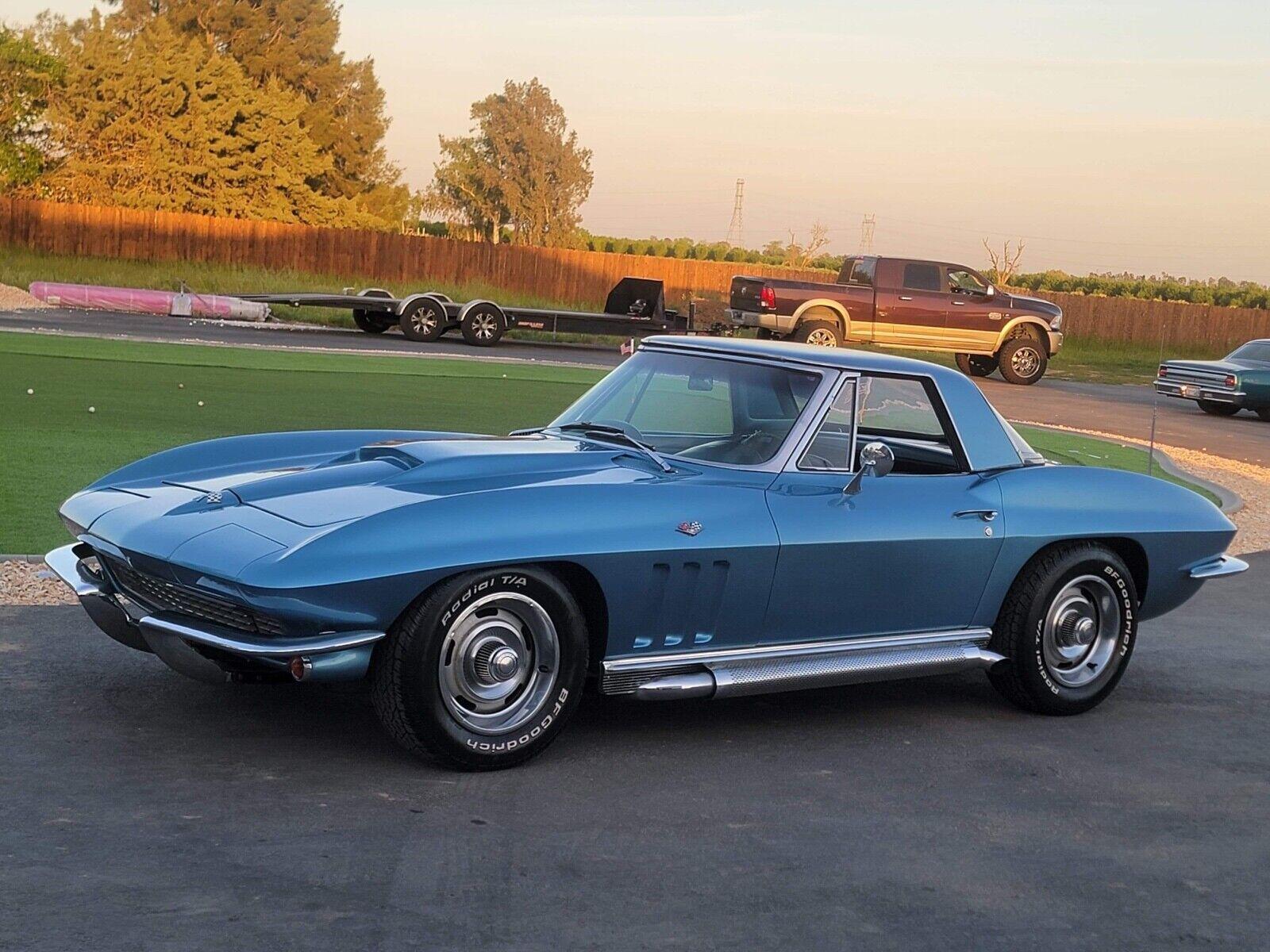 1966 chevrolet corvette restored convertible 396 big block