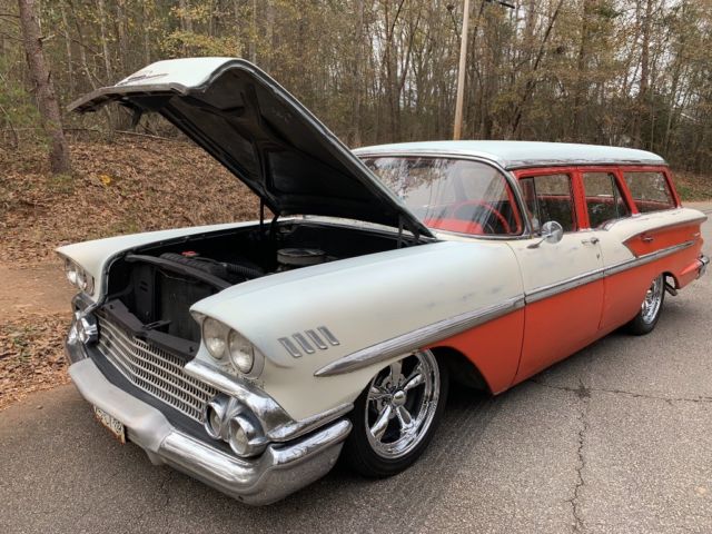 1958 chevrolet nomad station wagon patina hotrod nomad
