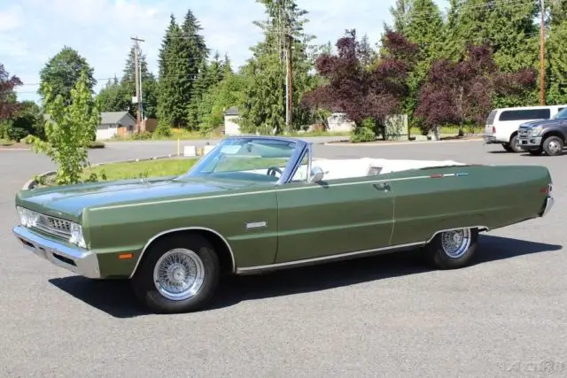 1969 plymouth sport fury convertible 383, air conditioning, factory bucket seats