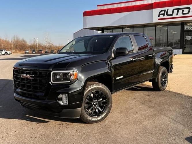 2021 gmc canyon crew cab elevation pickup 4d 5 ft in gary, indiana