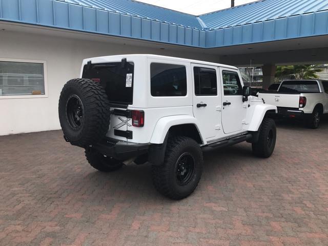 2015 jeep wrangler unlimited sahara 4x4 sahara 4dr suv for sale in kailua kona, hawaii