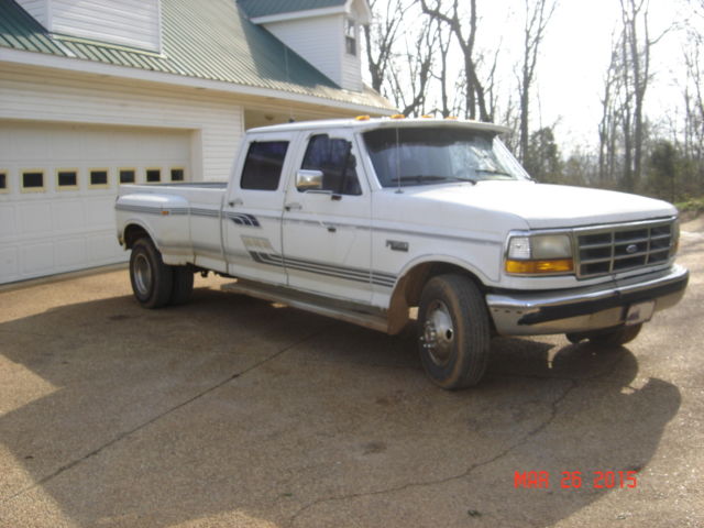 1994 ford xlt f-350 crew cab dually with 7.3l diesel