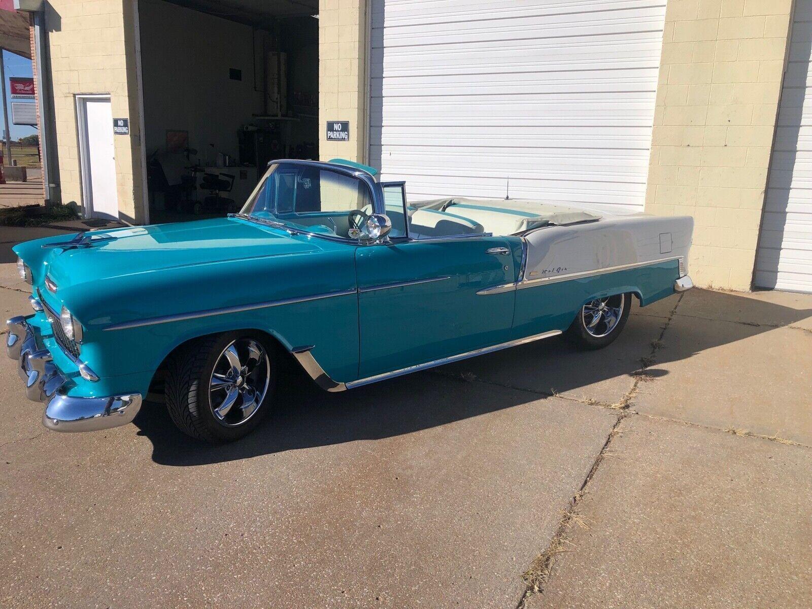 1955 chevrolet bel air 383 stroker 350 turbo trans beautiful
