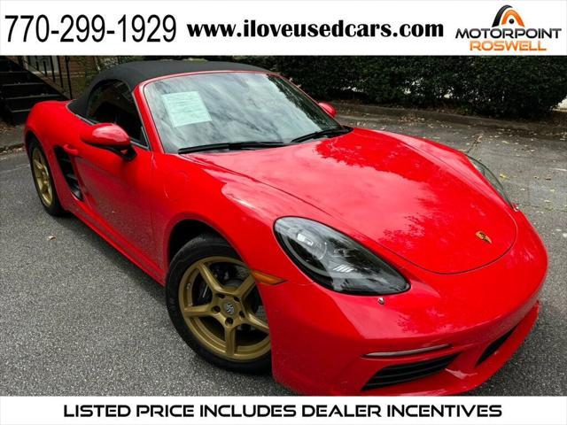 2023 porsche 718 boxster t