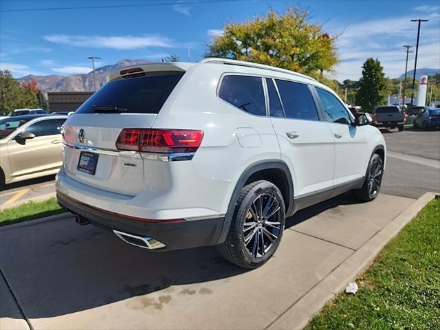 2021 volkswagen atlas 3.6l sel