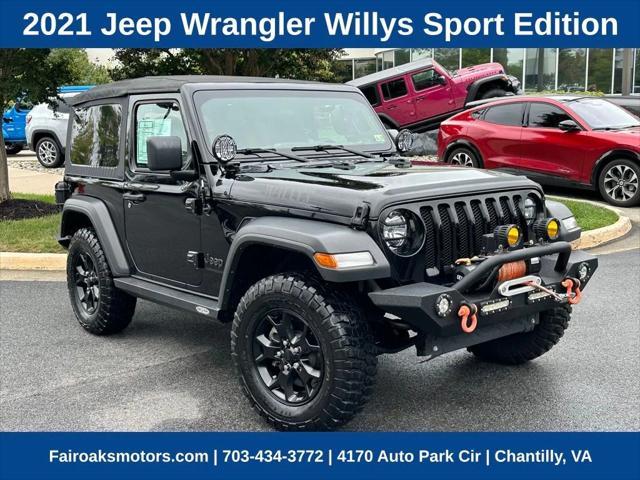 2021 jeep wrangler willys sport 4x4