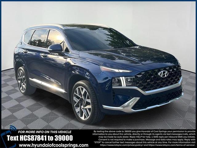 2022 hyundai santa fe calligraphy