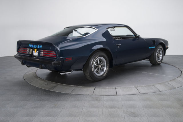 1974 pontiac firebird trans am super duty 86502 miles admiralty blue coupe 455 s