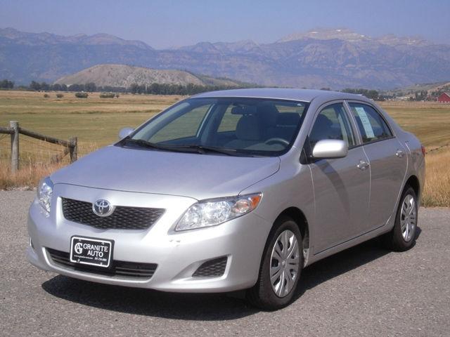 2010 toyota corolla le for sale in jackson, wyoming
