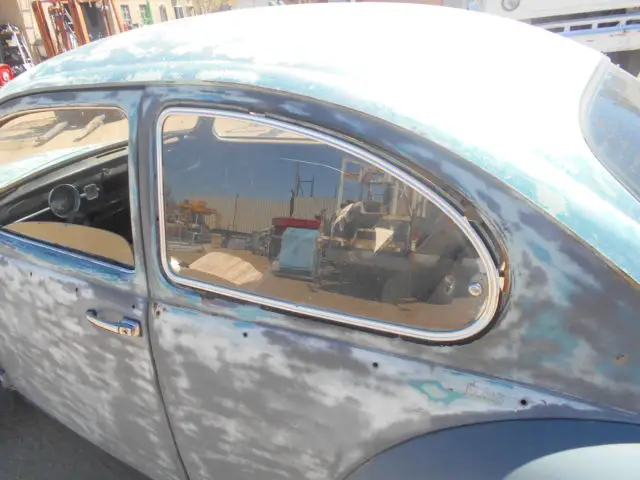1960 volkswagen beetle, no engine, straight body, az title, great project car