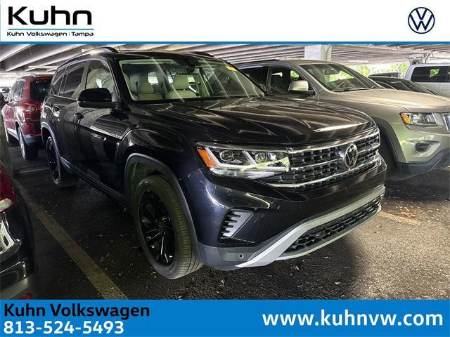 2022 volkswagen atlas 3.6l se w/technology