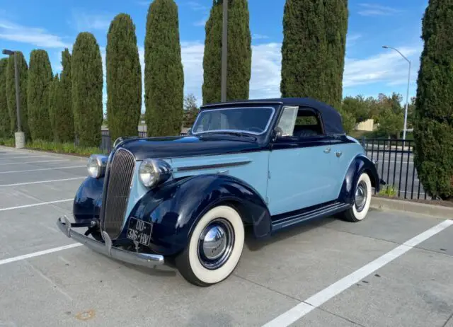 restored convertible rumble seat coupe