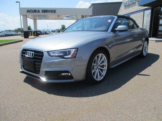 2015 audi a5 2.0t quattro premium plus awd 2.0t quattro premium plus 2dr convertible for sale in burlington, vermont