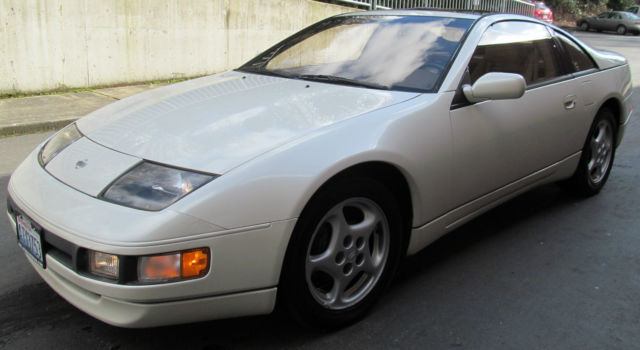 clean low miles 1 owner nissan 300zx sports coupe 5spd all factory stock loaded