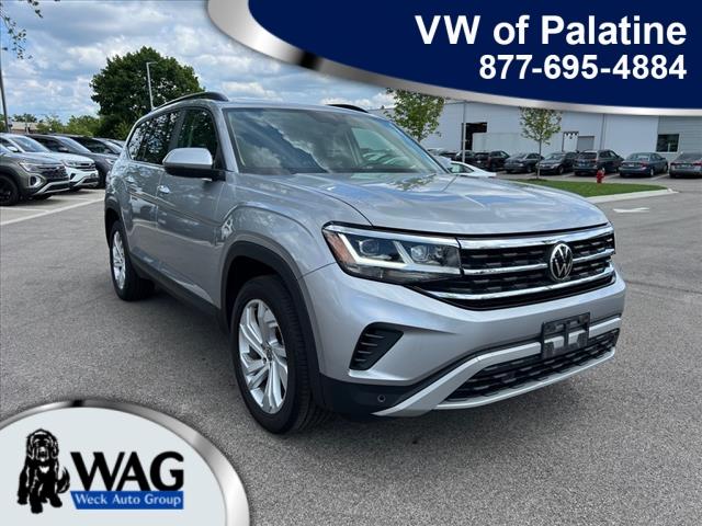 2021 volkswagen atlas 3.6l se w/technology