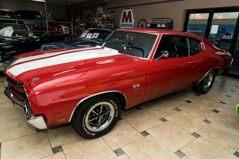1970 chevrolet chevelle ss454 cranberry red