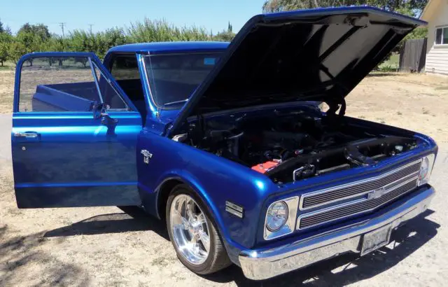 1968 chevy c10 pickup shortbed fleetside restored 350 ramjet port fuel injected