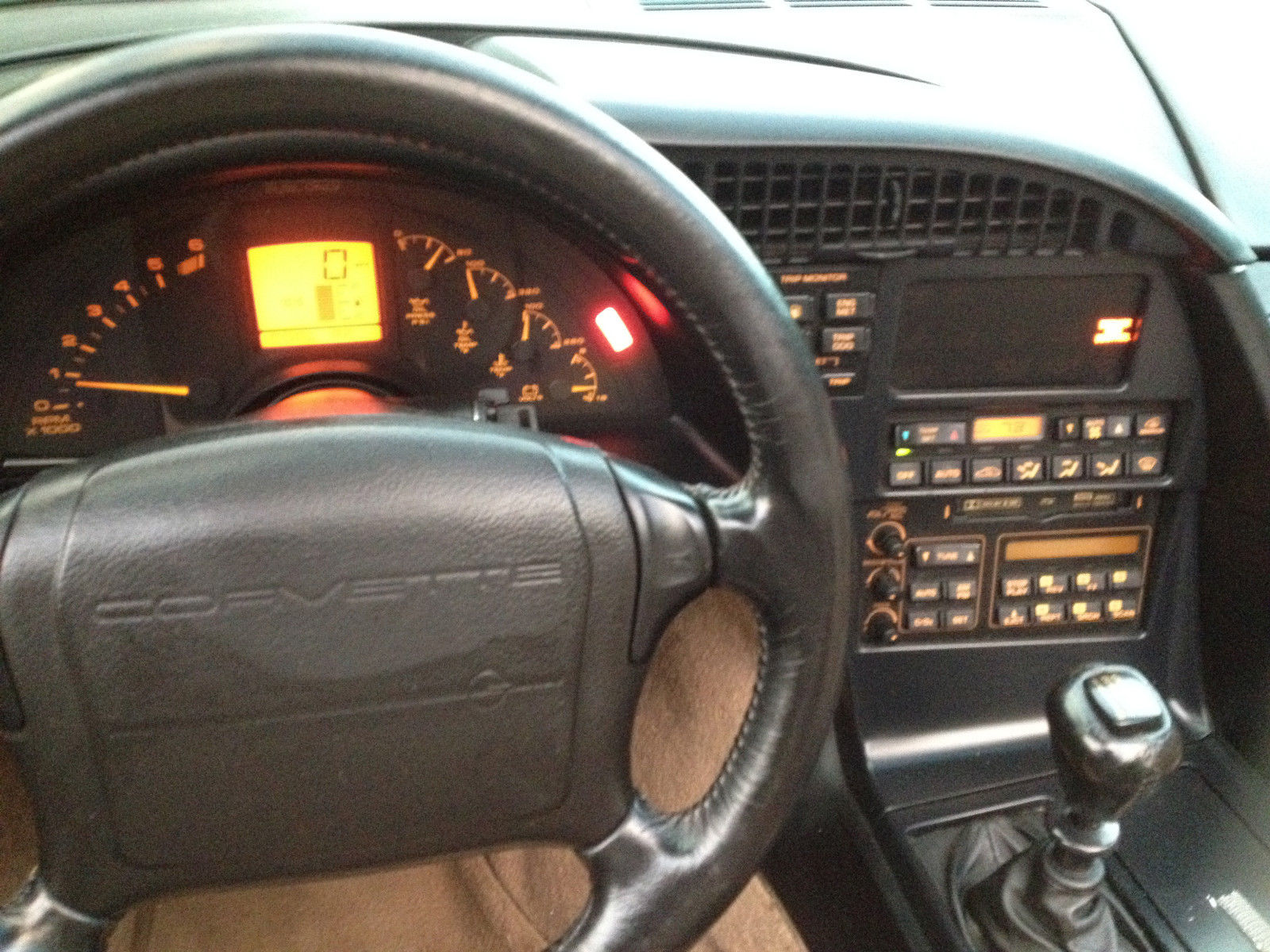 1993 chevrolet corvette 40th anniversary edition convertible 2-door 5.7l