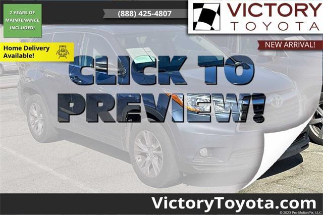 2015 toyota highlander xle