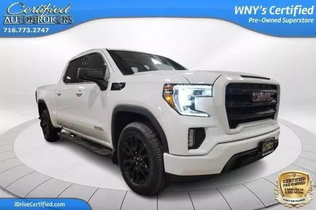 2019 gmc sierra 1500 double cab elevation pickup 4d 6 1/2 ft in grand island, new york