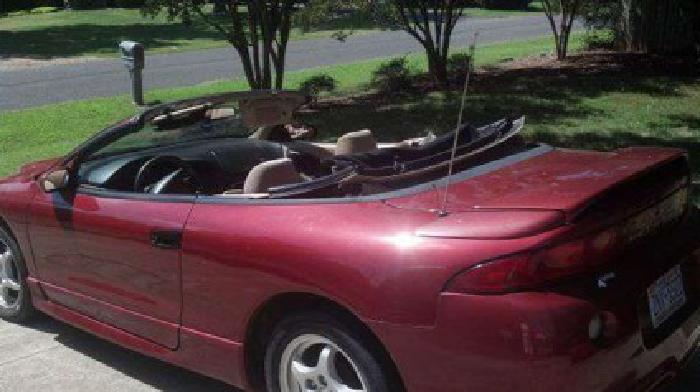 1999 mitusbishi eclipse spyder gs convertable in charlotte, nc