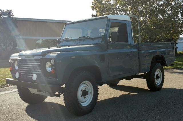 1989 land rover defender 110 lhd 2.5 tdi high capacity pickup, clr fla title!!