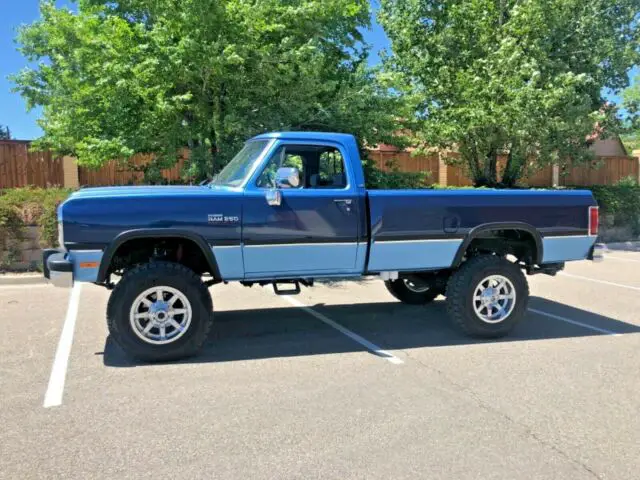 no reserve!!!! 1991.5 dodge ram first gen 5.9 full restoration