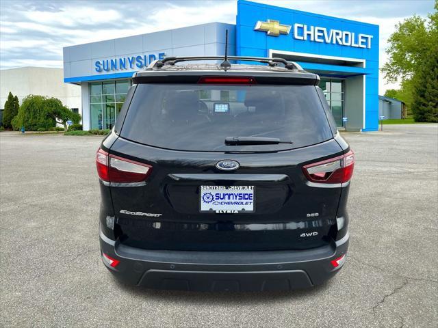 2018 ford ecosport ses