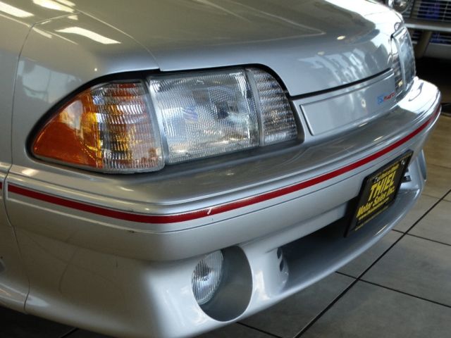 super rare asc mclaren 1988 mustang converitble 16,000 miles 87 88 89 90 foxbody