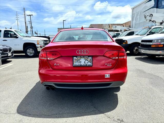 2012 audi a4 2.0t premium plus quattro