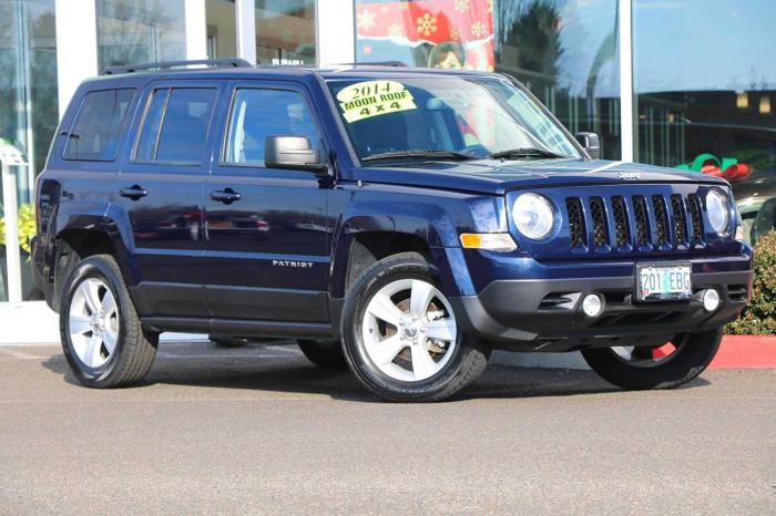 used 2014 jeep patriot latitude corvallis, or 97330 for sale in adair village, oregon