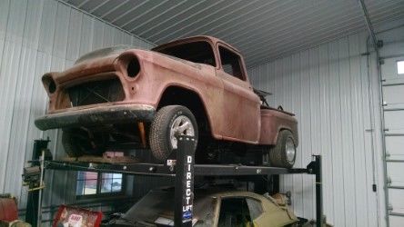 1957 chevy stepside pickup truck